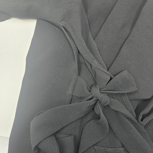 Topshop Side Tie Blouse - Picture 6 of 15